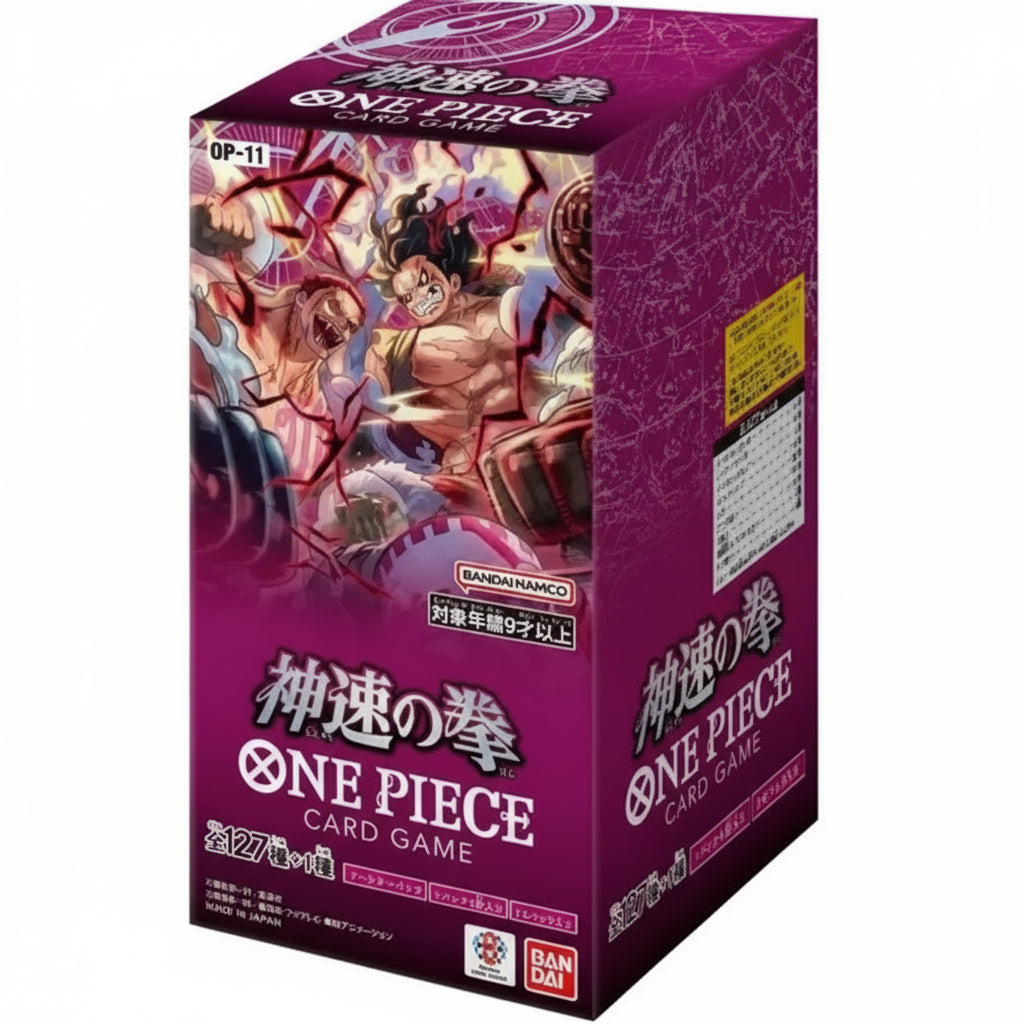 OP-11 A Fist of Divine Speed Booster Box - Japanese