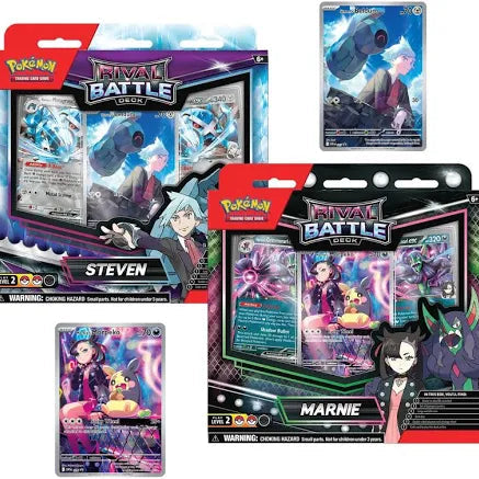 Pokemon TCG Rival Battle Deck Marnie/Steven (Pair)